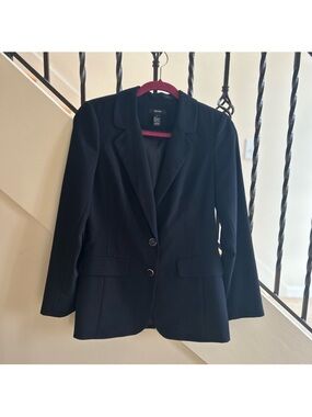 Alfani Black Women's Tailored Two-Button Blazer